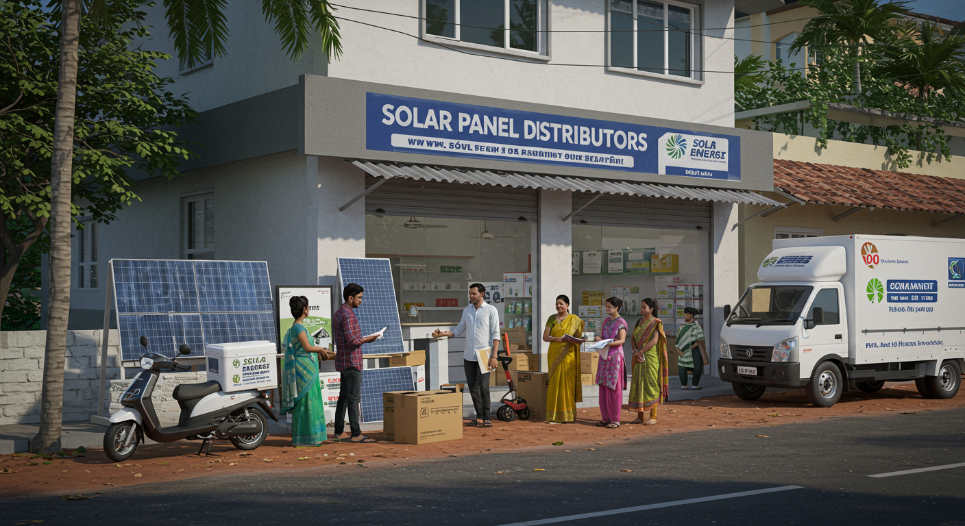 solar panel distributors near me