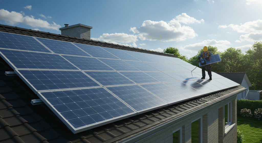 solar energy installation