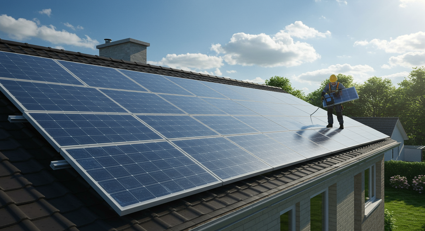 solar energy installation